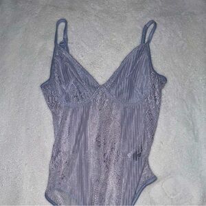 Cider ice blue bodysuit